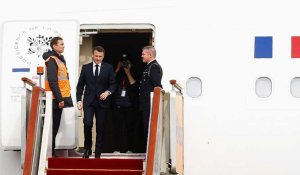 Le président français Emmanuel Macron en visite d'État en Chine