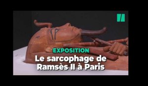 Ramsès II et son sarcophage s’installent à Paris