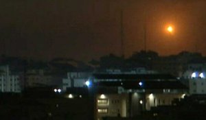 Tirs de roquettes dans le ciel de la bande de Gaza