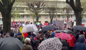 Début du rassemblement des manifestants à Reims