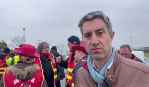 François Ruffin sur le piquet de grève Storengy (Oise): "Une réforme autoritaire"