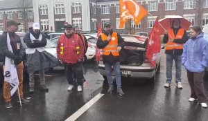 Manifestation contre la réforme des retraites jeudi 6 avril à Albert