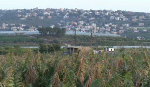 Des images de la frontière israélo-libanaise après la récente escalade