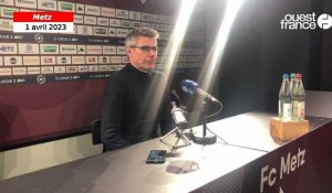 VIDÉO. Stade lavallois. la réaction du coach Olivier Frapolli après Metz - Laval (1-0)