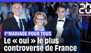 Premier mariage pour tous : Le « oui » le plus controversé de France