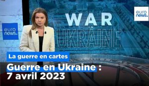 Guerre en Ukraine : la situation au 7 avril 2023, cartes à l'appui