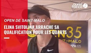 VIDEO. Open de Saint-Malo : pour Elina Svitolina, une victoire qui va compter pour la suite