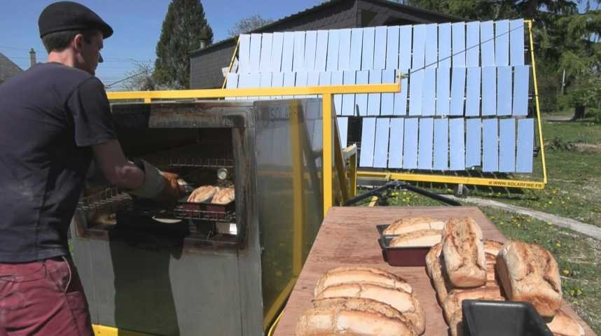 Ce boulanger normand cuit son pain à l'énergie solaire