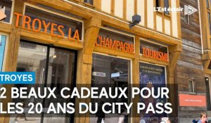 2 beaux cadeaux pour les 20 ans du City Pass