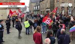 VIDÉO. 2 700 personnes manifestent à Guingamp pour un 1er-Mai historique 