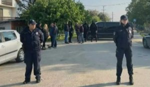 La police sur les lieux d'une nouvelle tuerie à l'arme à feu en Serbie
