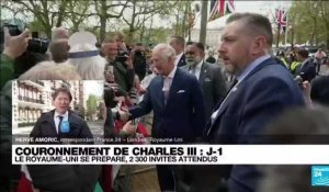 Couronnement de Charles III : le Royaume-Uni se prépare, 2 300 invités attendus