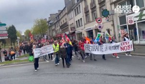 Dans les rues de Saint-Lô, 1551 manifestants du 1er mai