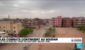 Raids aériens, tirs et explosions à Khartoum, le Soudan au bord d'une "catastrophe humanitaire"