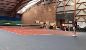 Steenvoorde : finale du tournoi de tennis du 20e Open des Moulins