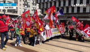 Manifestation du 1er-Mai : au Mans, les manifestants répondent présent