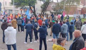 manifestation syndicale du 1er mai à Berck-sur-Mer