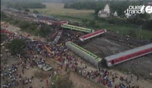VIDEO. 288 morts, 850 blessés dans un accident de train en Inde