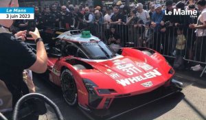 VIDÉO. 24 Heures du Mans 2023 : au pesage, les Cadillac se révèlent au public