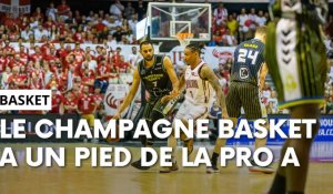 Le Champagne Basket gagne la finale aller des play-offs de Pro B