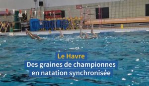 Le Havre a des graines de championnes en natation synchronisée