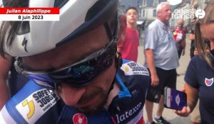 VIDÉO. Julian Alaphilippe : « Vingegaard était au-dessus sur cette 5e étape du Dauphiné »