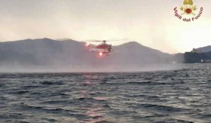 Italie : quatre morts après le naufrage d'un bateau de tourisme sur le lac Majeur