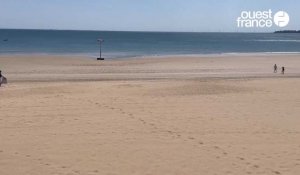 VIDEO. Comment le sable de la plage de La Baule chauffe la piscine Aquabaule