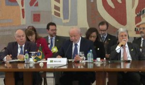 Lula reçoit ses homologues sud-américains à Brasilia