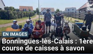 Première course de caisses à savon à Bonningues-lès-Calais