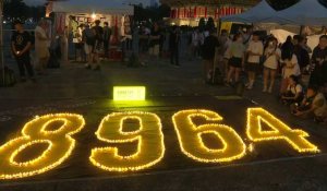 Taïwan organise une veillée aux chandelles en souvenir de Tiananmen