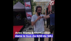 A Montpellier, dans le bus électrique de la matinale de Manu Lévy sur NRJ