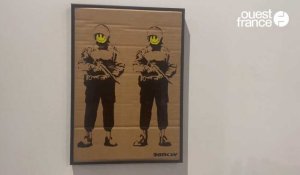 VIDEO. Exposée à Nantes, une œuvre de Banksy sera vendue aux enchères au profit du Secours populaire