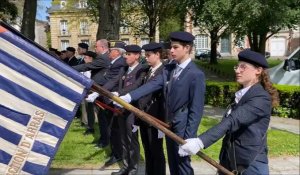 Arras : pour la Journée nationale de la Résistance, recueillement et jeunes porte-drapeaux à l'honneur