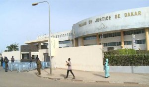 Images du palais de justice de Dakar avant le verdict de Sonko, accusé de viols