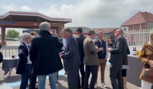 Inauguration des bornes de recharge pour voiture électrique Marchand à Dieppe 1