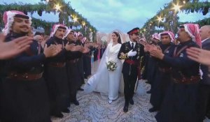 Jordanie: début de la réception de mariage du prince héritier et Rajwa al-Saif