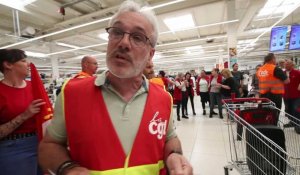 Salarié licencié à Auchan Louvroil: Pour Gérald Villeroy, représentant CGT, "Chanter engage de la souffrance au travail... où va-t-on?"