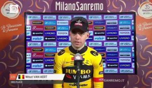 Milan-San Remo 2023 - Wout Van Aert : "No regrets"