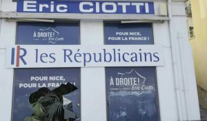 Retraites: la permanence d'Eric Ciotti vandalisée à Nice