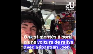 On est montés à bord d’une voiture de rallye avec Sébastien Loeb… et on n’a même pas vomi