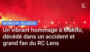 Monchy-au-Bois : un vibrant hommage à Makito, décédé dans un accident et grand fan du RC Lens 