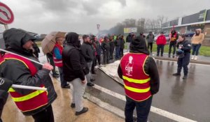 Valenciennes : blocage de l’échangeur de Prouvy par des manifestants