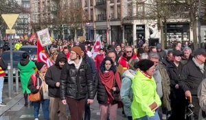Valenciennes : neuvième manifestation contre la réforme des retraites