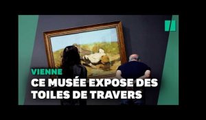 Ces tableaux de Klimt et Schiele dans un musée de Vienne ne sont pas accrochés de travers par hasard