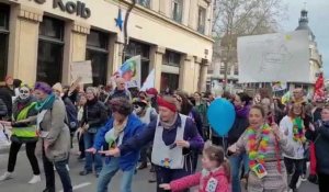 Réforme des retraites : Manifestation à Troyes