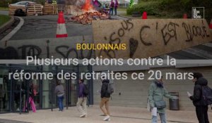 Des actions contre la réforme des retraites ce 20 mars à Boulogne