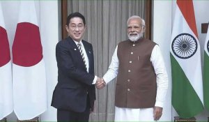 Inde: Modi reçoit le Premier ministre japonais pour des discussions sur le commerce et la Chine