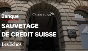 La banque UBS rachète sa rivale Credit Suisse en difficulté