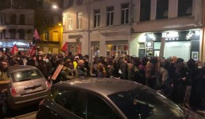 Lille : incidents sur la manifestation contre le 49.3 à Wazemmes